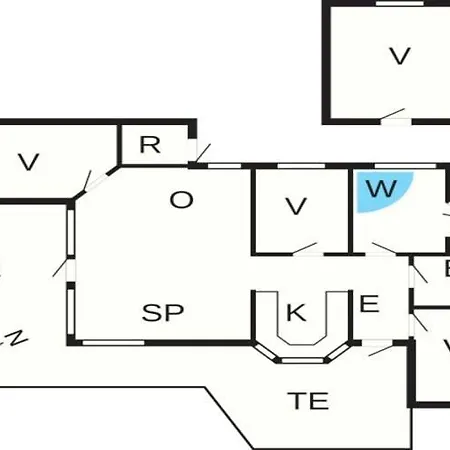 度假居 8 Person In Otterup-by Traum *